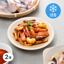 사랑해어 국내산 손질 오징어 (냉동), 1kg, 2개