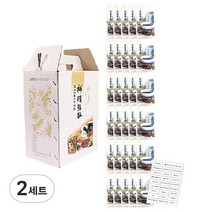 필레오 메세지 한약 봉투 세트, 울릉도체 엄마 딸버전, 2세트
