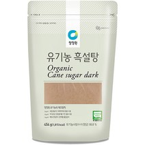 대상 청정원 유기농 흑설탕, 454g, 1개