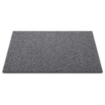 순수 코일 현관매트 120 x 70 cm 두께 12mm, 그레이 + 블랙, 1개