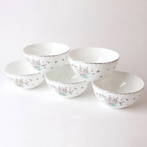 엘룸 플뢰르 면기, 혼합색상, 5개