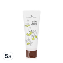보타니컬테라피 베이비크림, 90ml, 5개