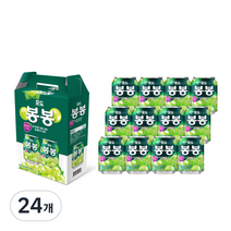 해태음료 포도봉봉, 238ml, 24개