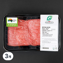 미트엔조이 홍두깨살 육전용 (냉장), 400g, 3개