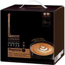 루카스나인 시그니처 더블샷 라떼, 1개, 70개입