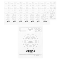 무로 세탁기 입욕제 통돌이 드럼 겸용, 200g, 24개