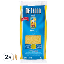 데체코 리소 파스타, 500g, 2개