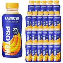 랩노쉬 프로틴 드링크 바나나, 350ml, 24개