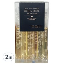 허니바이허니 올인원 허니스틱 5종 x 6p, 300g, 2개