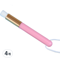 또박또박 속눈썹 세정 브러쉬, 핑크, 4개