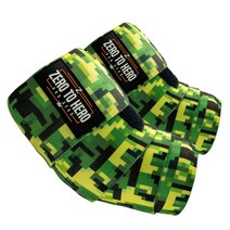 제로투히어로 헬스 카모 팔꿈치 보호대 EXCLUSIVE DIGITAL CAMO, 1개