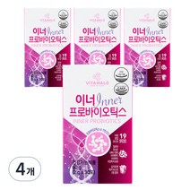 비타할로 이너 프로바이오틱스, 60g, 4개