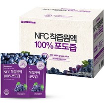 참앤들황토농원 NFC 착즙원액 포도즙 100ml x 50p, 2개, 5L