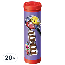 엠앤엠즈 미니스 튜브 초콜릿, 35g, 20개