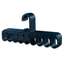 9홀 다용도 옷걸이, 네이비그린, 10개입