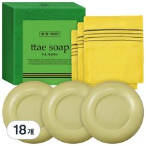 무로 세신비누 + 때타올 세트, 18개