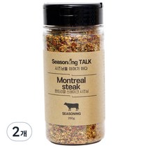 시즈닝톡 몬트리얼 스테이크 시즈닝, 2개, 260ml
