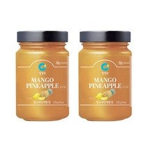청정원 망고파인애플 잼, 370g, 2개