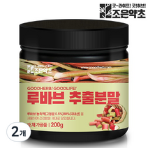 조은약초 루바브 추출분말, 200g, 2개