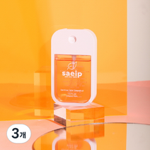 맥시멀라이프 x 새잎 휴대용 손소독제 스프레이 선물용 자몽, 40ml, 3개