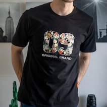 엘라모 09플라워 반팔 티셔츠