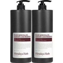 부케가르니 나드 모링가 오일 데미지 케어 샴푸, 1500ml, 2개