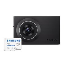 파인뷰 전후방QHD 2채널 블랙박스 X5000 + 출장장착쿠폰 + GPS안테나, 128GB, FINEVU X5000