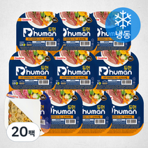 듀먼 강아지 오리안심 & 채소 오리지널 화식 용기형 10팩 (냉동), 오리, 50g, 20팩