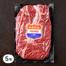미트엔조이 미국산 프라임 척아이롤 구이용 (냉장), 300g, 5개
