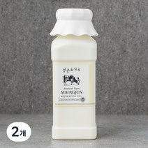 영준목장 수제 요거트 플레인, 2개, 500ml