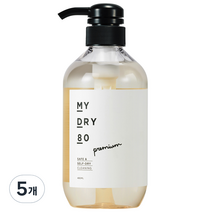 라비킷 마이드라이80 셀프드라이클리닝 세탁 전용세제, 480ml, 5개