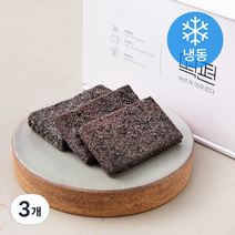 떡편 찰흑미인절미 (냉동), 675g, 3개