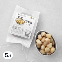 권기옥 명인 웃말 마늘 장아찌, 225g, 5개