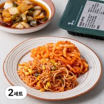 집반찬연구소 고기 곁들임 반찬 매콤콩나물무침 90g + 무생채 100g + 양파고추장아찌 150g, 2세트