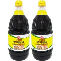 오뚜기 삼겹살 양파 절임 소스, 2.1kg, 2개