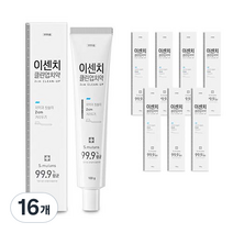 크리오 이센치 클린업 치약, 100g, 16개