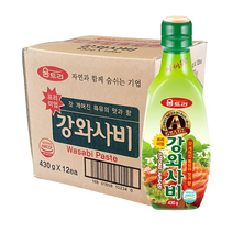 움트리 프리미엄 강와사비, 430g, 12개