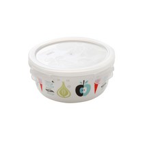 젠한국 런치 ISAK 원형 밀폐용기 610ml, 1개, 단품