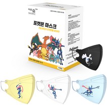 어린숨 엣지 포켓몬 아트 전설 환상을 찾아라 심볼 마스크 아동용 소형 3종 x 10p + 랜덤발송 세트, 1세트, 개굴닌자