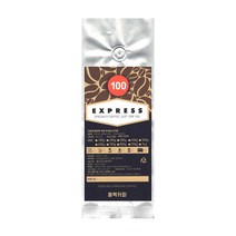 정컴퍼니 EXPRESS 100 원두커피, 홀빈(분쇄안함), 500g