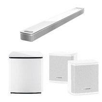 보스 블루투스 스마트 사운드바 900 화이트 + 보스 베이스 모듈 700 + 보스 서라운드 스피커, 사운드바 900, 베이스 모듈 700, 서라운드 스피커