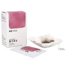 카페차 ㅊa 향기로움 우롱차잎 장미꽃잎 블렌디드 티, 2g, 10개