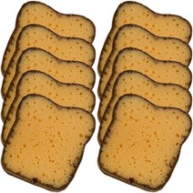 영누몰 식빵 스펀지 수세미 기본식빵, 5개, 2개입