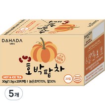 다하다 호박팥차, 1.5g, 20개입, 5개