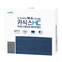 카식스 HC PM0.3 활성탄 에어컨필터 더뉴그랜저IG 2020~, 1개