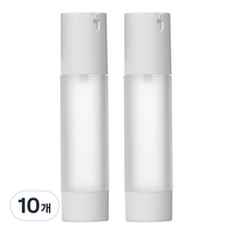 반투명 코팅 진공 에센스 용기 50ml, 10개
