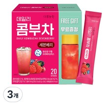 다농원 데일리 콤부차 세븐베리, 5g, 20개입, 3개