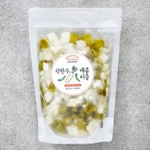 제주피클 착한무 매콤 피클, 500g, 1팩