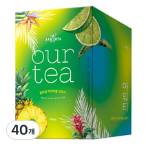 아워티 쟈뎅 쿨라임 파인애플 민트티, 18.2g, 20개입, 2개