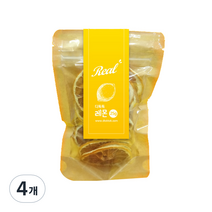 디톡톡 씨없는 실속형 건조 레몬, 50g, 4개, 4개
